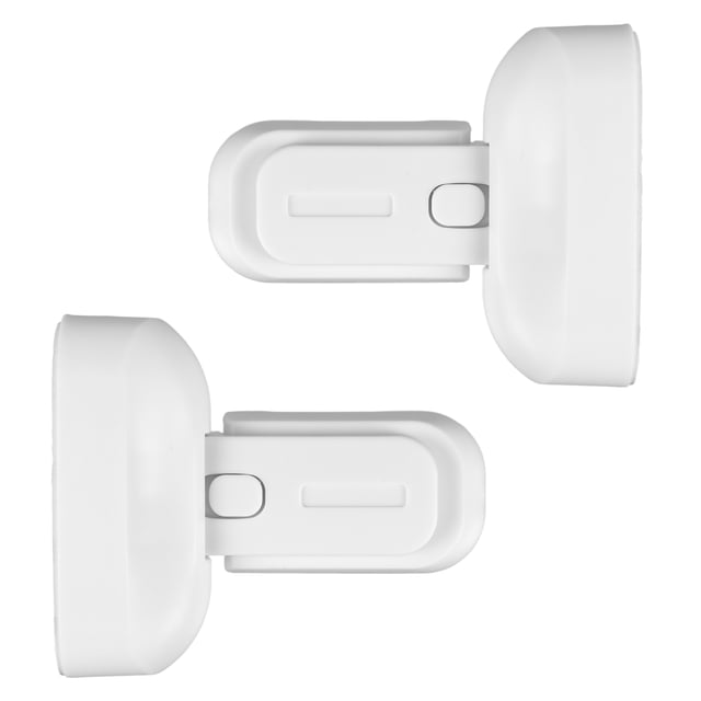 Yuarrent 2 unids/set cerradura de refrigerador a prueba de niños exclusiva para niños pequeños y sellos de envejecimiento decorativos y Decoración del hogar