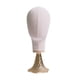 thumbnail image 4 of Cabeza de maniquí de 54 cm, soporte para exhibición de sombreros, perchero multifuncional con base estable. base dorada, 4 of 9