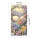 thumbnail image 2 of Hilo de bordar de algodón ecológico completo, punto de cruz con paisaje de rosas de amor de 11CT, 40x70cm, 2 of 9