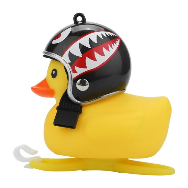 Yellow duck hotsell with helmet