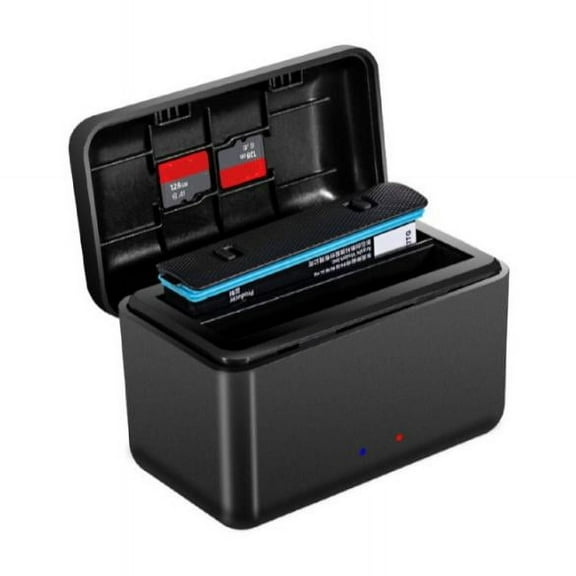 Battery Charger for Insta360 X4 Fast Charging Hub Battery Charging Station,Batteries Case for insta 360 x4,with USB C Cable for Insta360 X4 Accessories