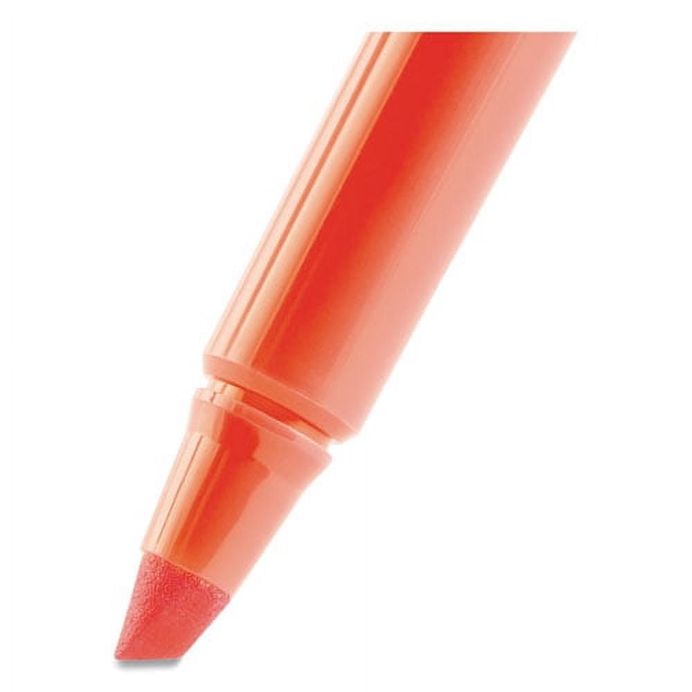 Brite Liner Highlighter, Fluorescent Orange Ink, Chisel Tip, Orange/black Barrel, Dozen | Bundle of 2 Dozen