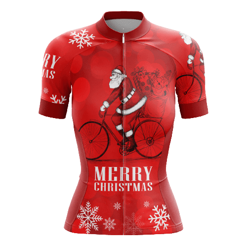 Riding Santa Women's Cycling Jersey - 2XL
