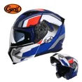 thumbnail image 3 of Casco de motocicleta con doble visera, modular, abatible, de cara completa, para adultos, hombres y mujeres, aprobado por DOT, Casco Moto Cascos Para Moto, 3 of 5