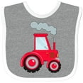 thumbnail image 3 of Inktastic Fun Red Tractor Boys or Girls Baby Bib, 3 of 4