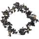 thumbnail image 1 of KAKOWELY 1 planta artificial colgante, decoración creativa de pared con rosas (negra), 1 of 4