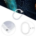 thumbnail image 4 of Starfish Waterproof Bathroom Curtain Set with Hooks - Printed Shower Curtain Set for Bathroom Decoration, 4 of 5
