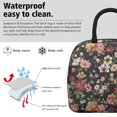 thumbnail image 3 of Womens Pioneer Flower Floral Print Pattern Lunch Box for Work,Insulated Lunch Bag for Women,Loncheras Para Mujer,Leakproof Adult Lunch Bag for Work,Beach,Travel,Picnic,Camping, 3 of 7