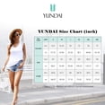 thumbnail image 2 of Aiyino Women's V Neck Lace Tank Tops Summer Casual Sleeveless Blouse Shirts Side Split, 2 of 6