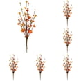 thumbnail image 2 of Clearance! Artificial Pumpkin Berry Branches Simulation Plant Picks Stems With Berry For Kitchen Party Table Centerpiece Autumn Christmas Decoration, 2 of 3