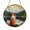 Acrylic 3.5 Inch, variant on Canine Reflection Glass Suncatcher Window Hanging Thoughtful Home Accent