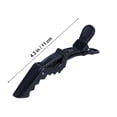 thumbnail image 3 of 10 Pcs Hair Clips Professional Sectioning Clips Salon Alligator Haircut Accessories Hairgrips for Women Girls (Black), 3 of 3