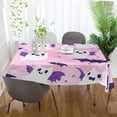 thumbnail image 6 of BZSMCE Square Tablecloth Lovely Bat Pattern Pattern Tableclothes, 6 of 9