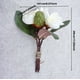 thumbnail image 2 of TAKTUK Flores artificiales para decoración de habitaciones, magnolia artificial, tallo de magnolia, ramo de flores artificiales para boda, jarrón, arreglo floral para centro de mesa de boda, 2 of 4