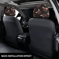 thumbnail image 2 of Goofa Bulldog with Sunglasses Pattern 2 PCS Car Headrest Cover, Headrest Protector,Universal Interior Car Accessories, 2 of 6