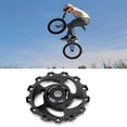 thumbnail image 4 of Toystoory Desviador trasero de bicicleta de 13T, rodillo de rueda estrecho y ancho, polea de cerámica, guía de bicicleta de Ciclismo rojo, 4 of 5
