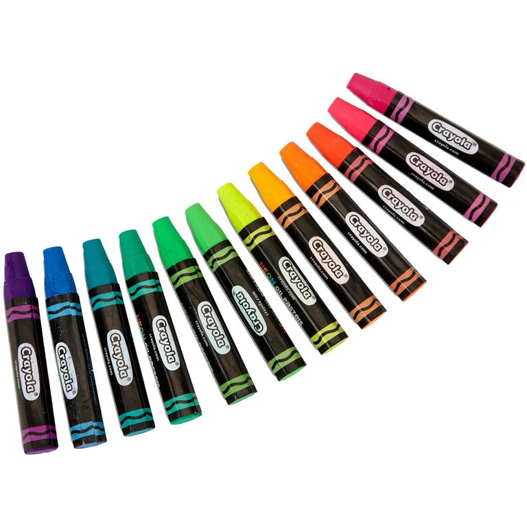 Artecho 72PCS Neon Oil Pastels Set of 12 Colors 6 Packs (10x70mm), Soft Oil  Pastels for Art Painting, Drawing, Blending, Oil Crayons Pastels Art