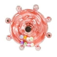 thumbnail image 4 of Milaget Bird Cage Toy Parrot Rotary Wheel Rattle for Cockatiels Parrotlets Lovebirds Pink, 4 of 9