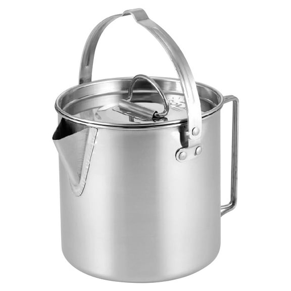 Gongxipen Outdoor Camping Tea Kettle Large Capacity Water Kettle Stainless Steel Kettle