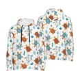 thumbnail image 6 of Bingfone Various Turtle Men's Drawstring Hoodie Long Sleeve Pocket Sweatshirts-Small, 6 of 6