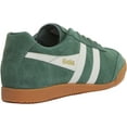 thumbnail image 3 of Gola Harrier Men's Classic Lace Up Sneakers In Green Size 10, 3 of 6