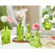thumbnail image 4 of Set de jarrones QLOFEI de vidrio verde, 20 unidades, para flores y bodas, 4 of 6