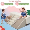 thumbnail image 2 of 9-Piece Soft Foam Climb & Crawl Activity Play Set for Toddlers - Colorful Indoor Blocks, 2 of 9