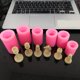 thumbnail image 3 of FESTFENDS 6Ud De Resina Epoxi Para Piezas De 3D Rosados Flexibles Para Crear Y Decorar, 3 of 8