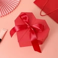 thumbnail image 5 of Fufafayo under $5 Heart Gift Box, Heart Shaped Gift Box, Open Door Ribbon Bow Box for Presents, Decorative Packaging Box for Wedding and Holidays, Large Capacity Box for Cosmetics and Gifts, 5 of 6