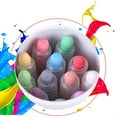 thumbnail image 4 of WE-POLUJ Dustless Chalk with Chalk Holder for Writing Painting on Chalkboard Blackboards, 4 of 13