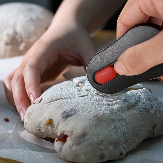 de pan por adsorción, herramienta de puntuación, suministros para hornear y hacer pan, compacto, fácil de usar, práctico utensilio de cocina