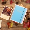thumbnail image 3 of FRCOLOR Skyblue Recipe Binder with Hard Plastic Cover for Office Use Paper and Plastic 8.5 x 11 inches, 3 of 8