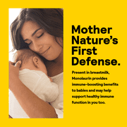 Nature's Life Monolaurin Capsules, 990 mg | Vegetarian | Support For Healthy Immune Function & Digestion | Derived from Raw Coconuts | Optimal Wellness Benefits | 180 ct