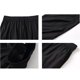 thumbnail image 4 of Pantalones largos para hombre, de color liso, holgados, informales, con bolsillos, funcionales, con cordón, de trabajo, de poliéster., 4 of 7