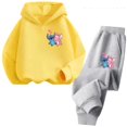 thumbnail image 3 of Sudadera con capucha Aloha Stitch, sudadera de moda, jersey con capucha de anime, dibujos animados, niñas, niños, ropa informal de manga larga, mono de camión Stitch, 3 of 5