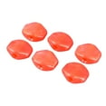 thumbnail image 1 of 6Pcs Guitar Tuning Peg , Plastic Tuner Key Cover Machine Head Knob  Pretty Design Broad Utility For Folk Electric Guitars, 1 of 8
