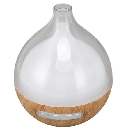

Aromatherapy Diffuser USB Power Supply Wood Grain Humidifier Remote Control With Night Light For Home