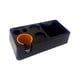 thumbnail image 4 of Caja organizadora de espresso, soporte estable para prensador de café, pieza de barista, café antideslizante negro mate, 4 of 9