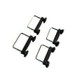 thumbnail image 3 of fastboy 4Pcs Generic U Roof Rack Accessories Carrier Inner diameter Luggage Roof Rack cm 8 Clamps Black Silver Inner diameter 8 cm, 3 of 6