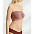 thumbnail image 3 of Women's Rhonda Shear 9685 Ahh Angel Underwire Bandeau Bra (Mocha M), 3 of 4
