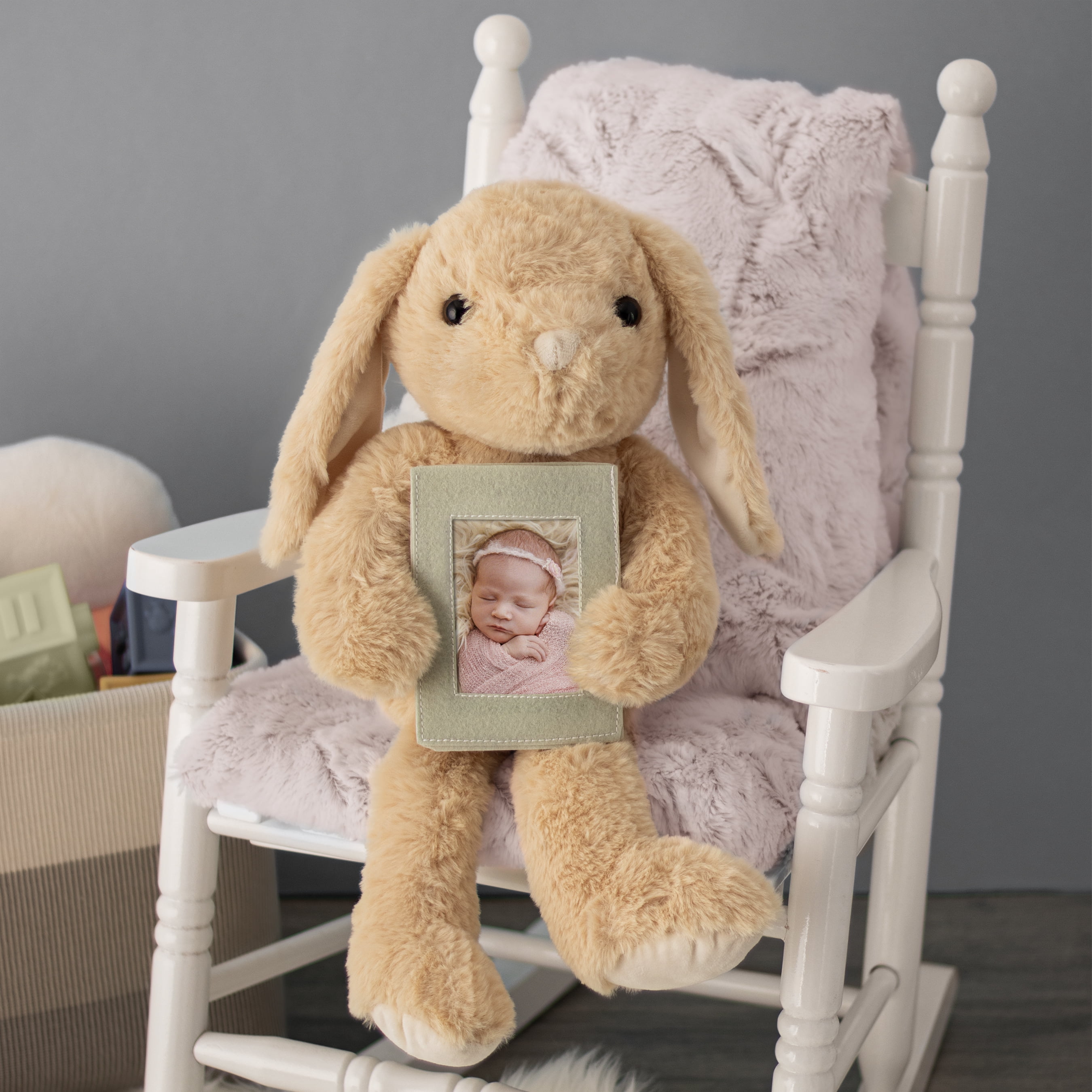 Fine Photo Gifts Plush Bunny with 2.5x3.5 Picture Frame