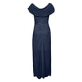 thumbnail image 6 of Dress for Women Cowl Neck Sleeveless Ruched Waist Chiffon Floor Length Maxi Gown Elegant Formal Wedding Guest Evening Dress, 6 of 6