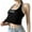Black, variant on Women's Halter Slim Knitted Camisole Tank Top