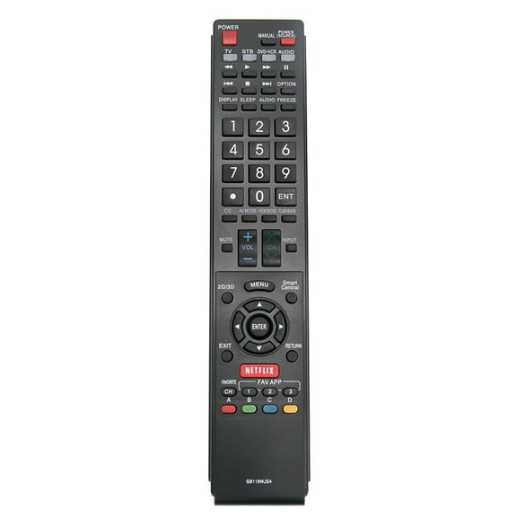 NEW GB118WJSA Replaced Remote for SHARP AQUOS TV GB005WJSA GA890WJSA GB004WJS
