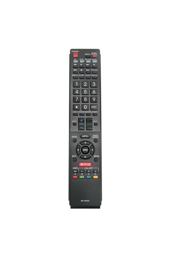 NEW GB118WJSA Replaced Remote for SHARP AQUOS TV GB005WJSA GA890WJSA GB004WJS