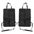 thumbnail image 1 of Bolsa de almacenamiento para asiento trasero de coche, tela Oxford 1680D, protectores multiusos para respaldo de asiento de coche, para acampar al aire libre, color negro, 1 of 10