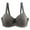 Grey, variant on Minimizer Bras for Women Enchante Full Coverage Underwire Bras Plus Size Lifting Floral Lace Bra for Heavy Breast(Grey,85D)