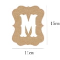 thumbnail image 2 of OULII 1 Set WELCOME Banner Decorations Kraft Paper Rectangular Cards For Birthday Party, 2 of 3