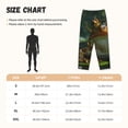 thumbnail image 4 of Lsque Intellectual Frog Pond Print Women's Pajama Pants, Lounge Pant - Comfortable Home Wear,Elastic Waistband, Stylish Design-X-Large, 4 of 9