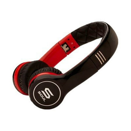 SOUL Over-Ear Headphones Red, SL100